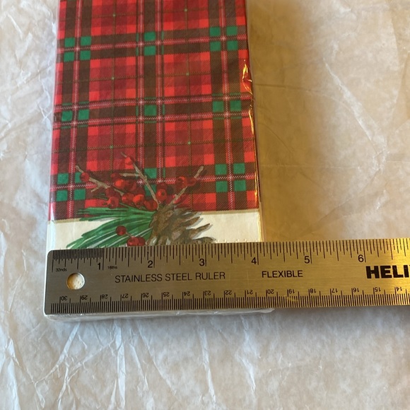 Hallmark Christmas Hand Soaps. Santa & sleigh. ⛄️. Matching plaid paper towels - Picture 10 of 11